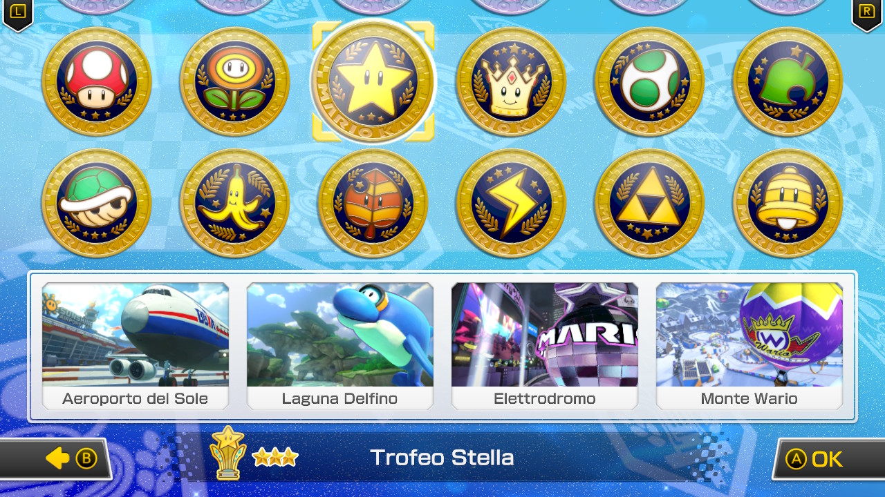 Mario Kart 8 Deluxe: track and track guide (part 3, Star Trophy)