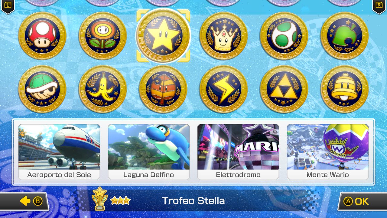 Mario Kart 8 Deluxe: track and track guide (part 3, Star Trophy)