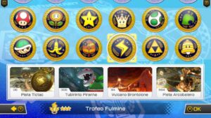 Mario Kart 8 Deluxe: track and track guide (part 8, Lightning Trophy)