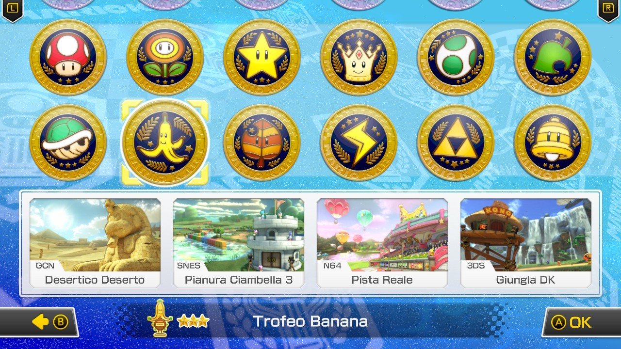 Mario Kart 8 Deluxe: Track and Track Guide (Part 6, Banana Trophy)