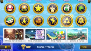 Mario Kart 8 Deluxe: track and track guide (part 10, Triforce Trophy)