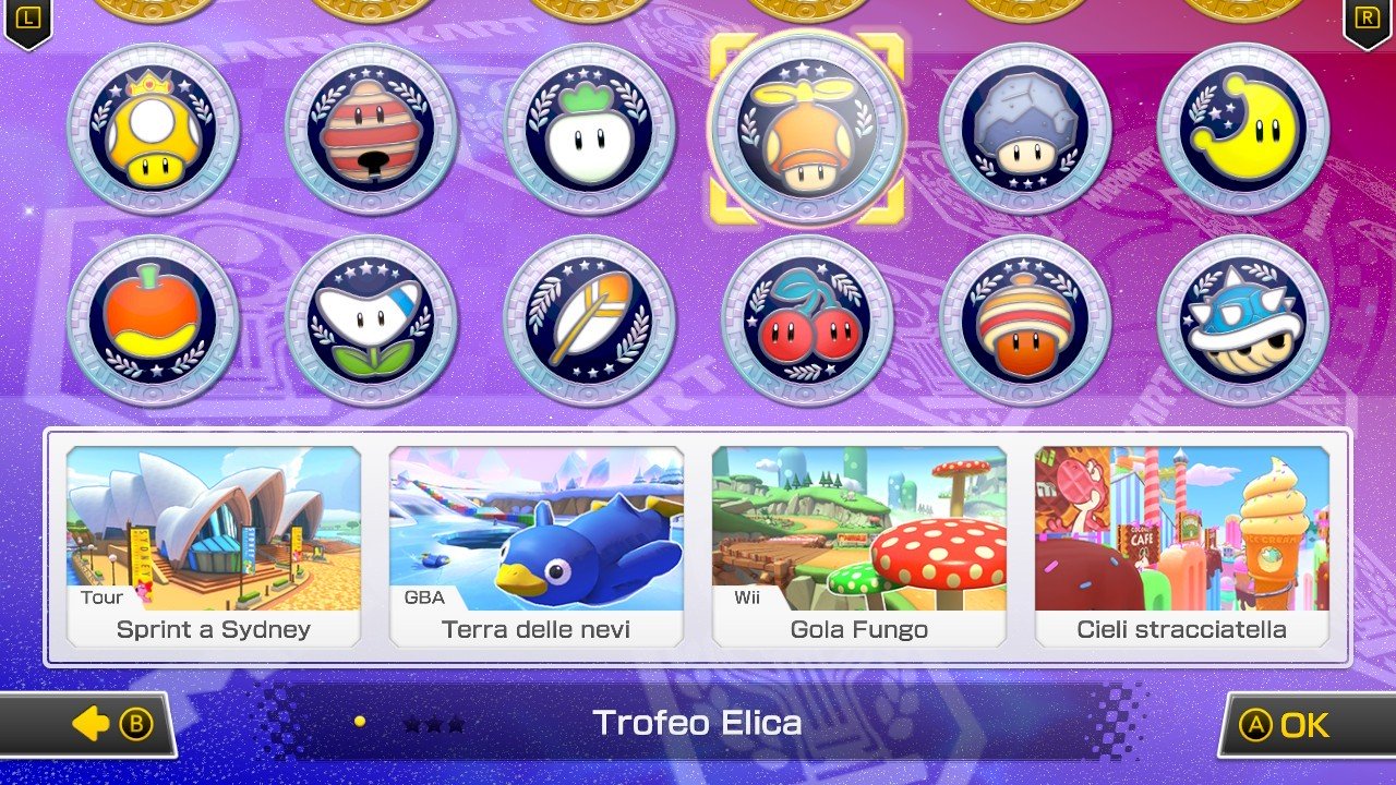 Mario Kart 8 Deluxe: track and track guide (part 16, Propeller Trophy)
