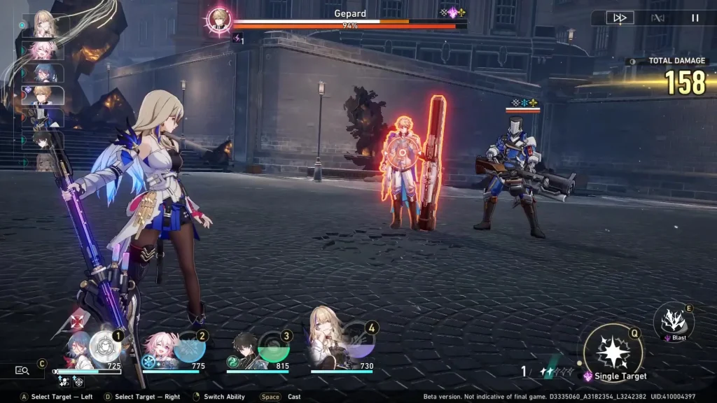 Honkai Star Rail Fight