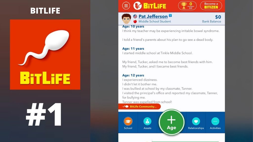 BitLife - one of the best choice games we recommend