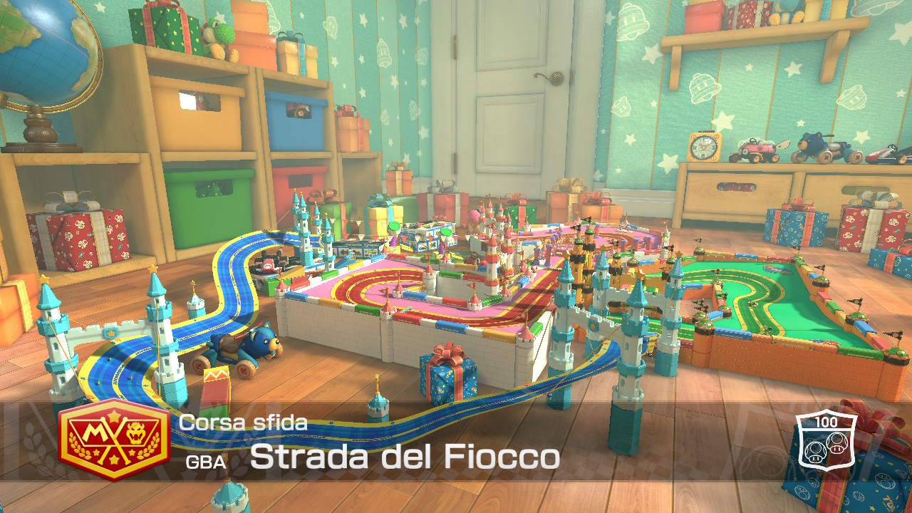 Mario Kart 8 Deluxe: track and track guide (part 12, Campanella Trophy)