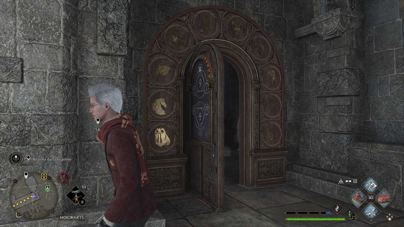 Hogwarts Legacy: how to open doors with numbers and symbols