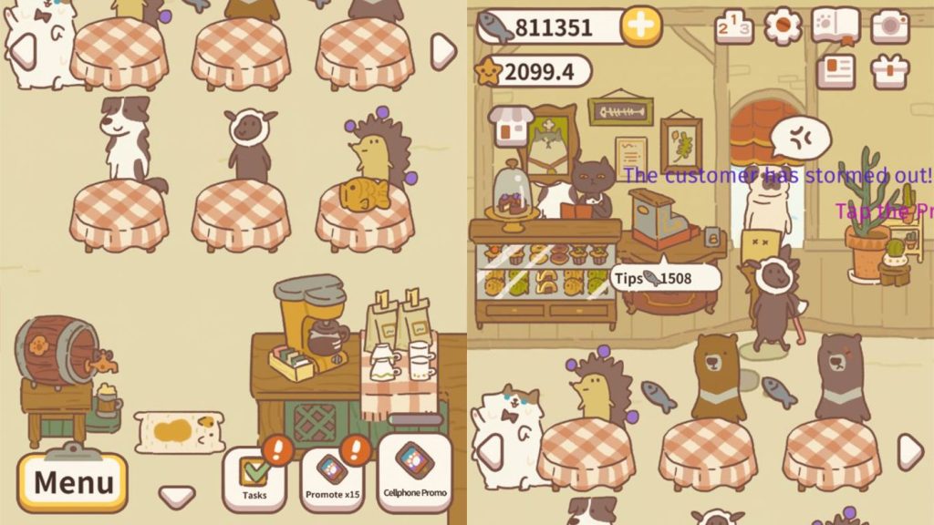 Animal Restaurant gameplay