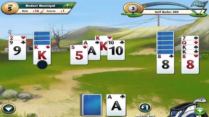 Fairway Solitaire gameplay