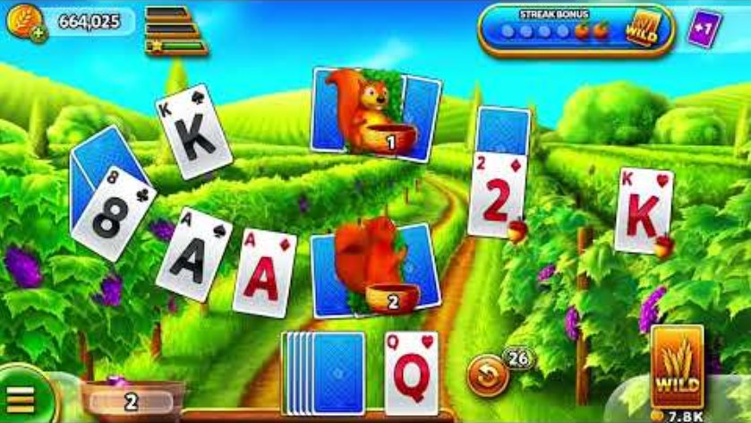 Solitaire Grand Harvest gameplay