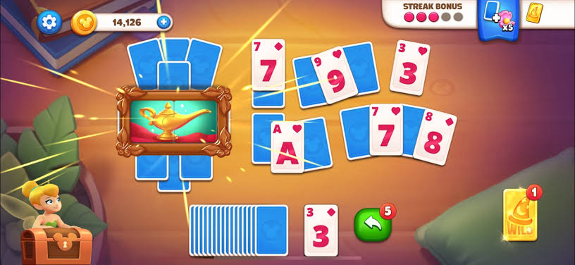 Disney Solitaire Gameplay
