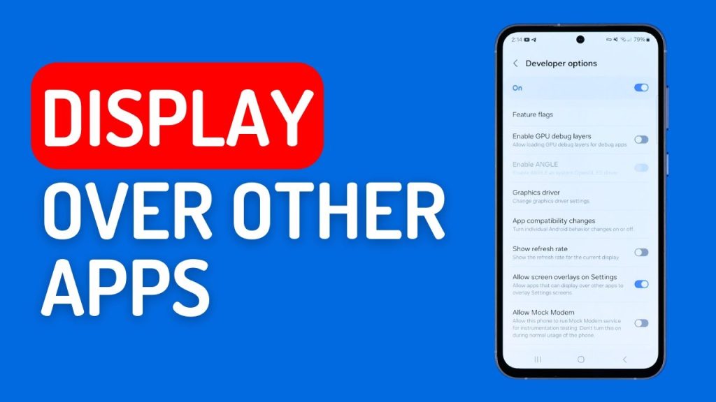 Display over other apps