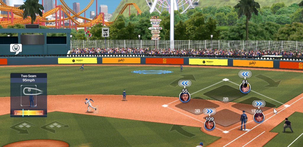 Baseball Clash gameplay