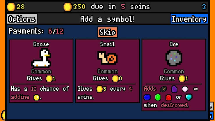 Luck be a Landlord gameplay