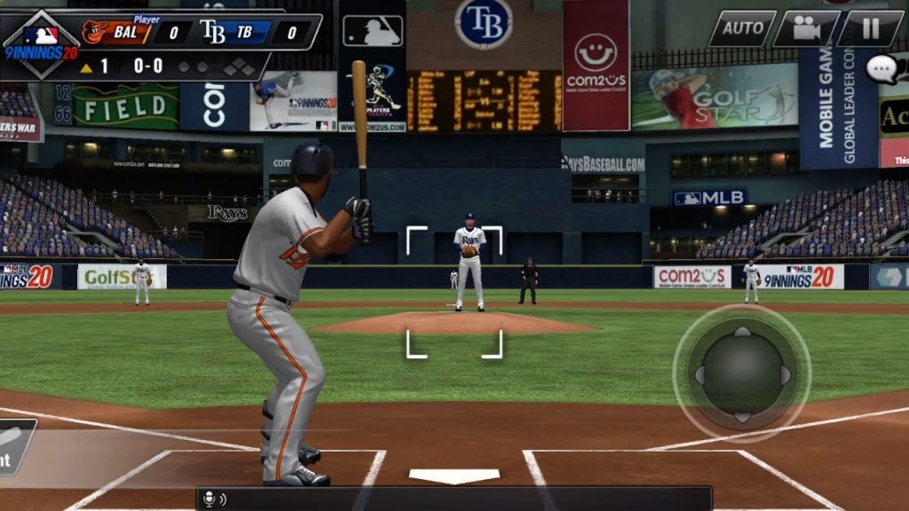 MLB 9 Innings gameplay