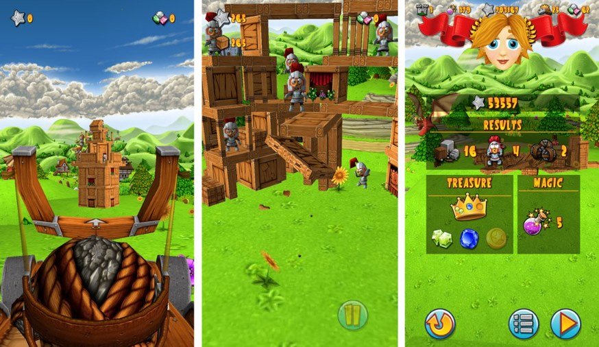 catapult king gameplay