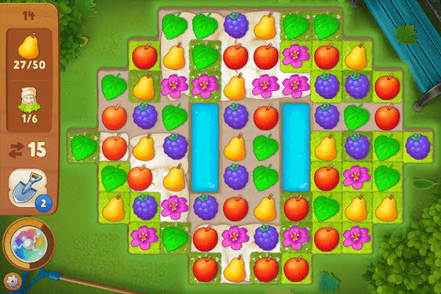 Gardenscapes Gameplay