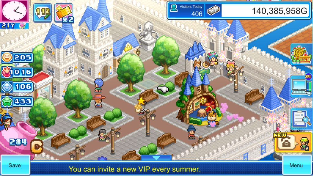 Dream Park Story gameplay