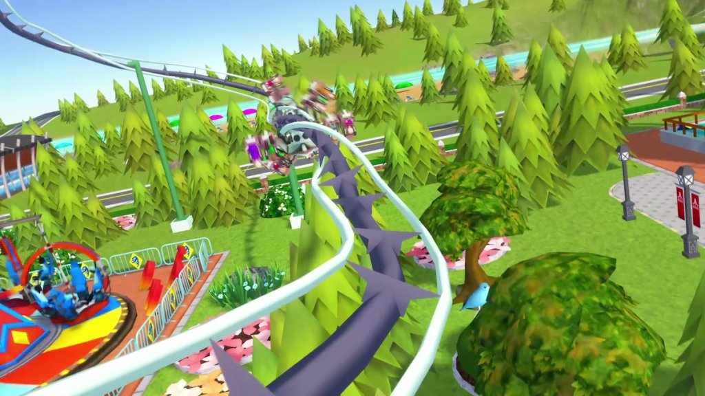 RollerCoaster Tycoon Touch gameplay