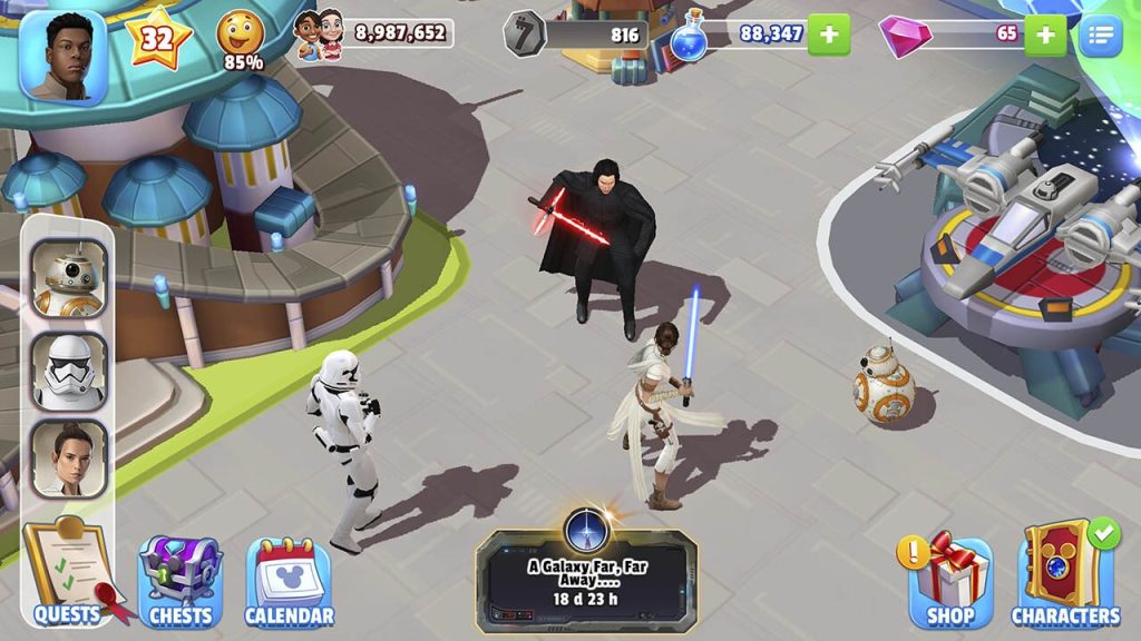 disney magic kingdoms gameplay